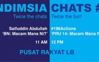 #UndiMsiaChats 43 with Saifuddin Abdullah and #198actions