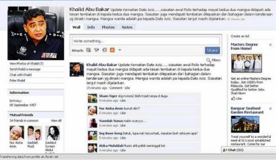 Screenshot of the facebook posting (Source: Malay Mail)