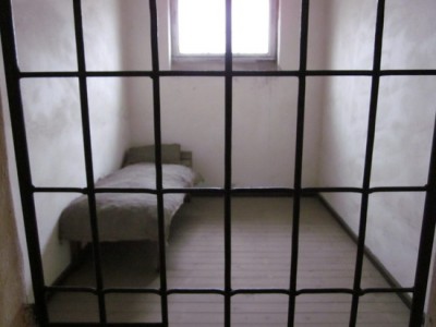 What a prison cell looks like before you move in