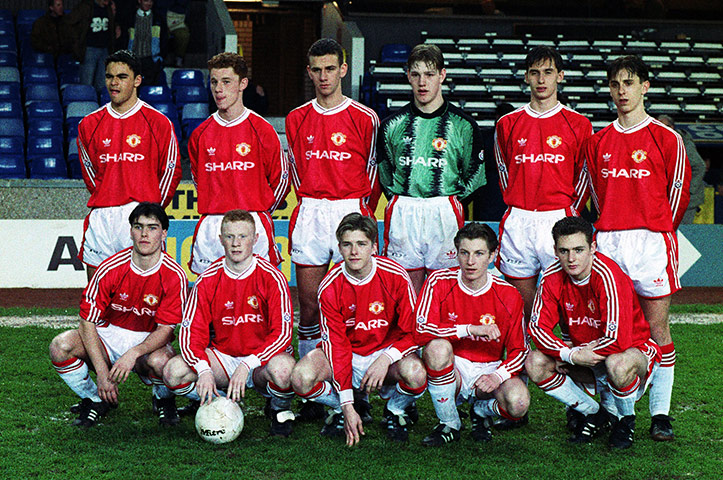 Gary and the 1992 FA Youth Cup winning team | Source: Action Images
