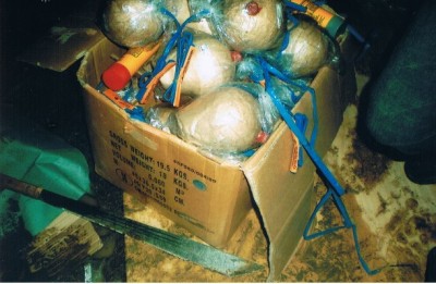 Explosives Found | Credit: BRIMAS