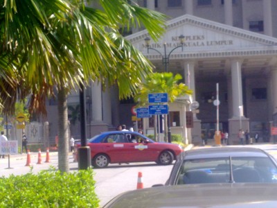 KL Duta Courts - Pathetic Taxi Stand | Photo: Shanmuga K.