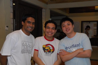 Daniel Albert, Syahredzan Johan, Kenneth Wong Poh Lim | Credit: Woon King Chai