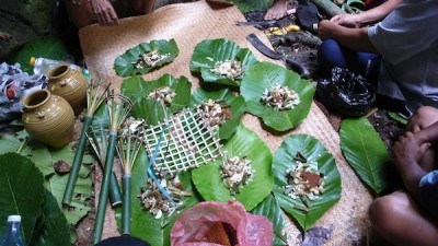 Offerings to the gods | Credit: June Rubis