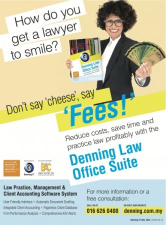 How do you get a lawyer to smile?