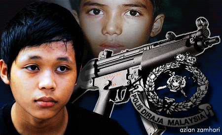 Mangsa PDRM Pic Malaysiakini