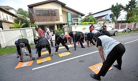 Senaman Punggung Pic Keadilan Daily